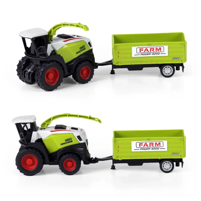 Tracteur avec remorque de la collection Ma petite ferme