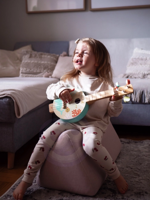 Banjo en bois pour enfants avec motif marin