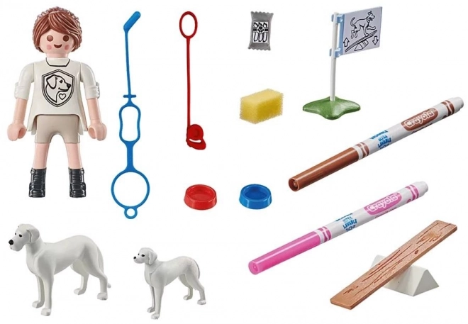 Playmobil Color Entraînement avec des chiens
