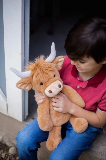Jouet en peluche Vache 41 cm