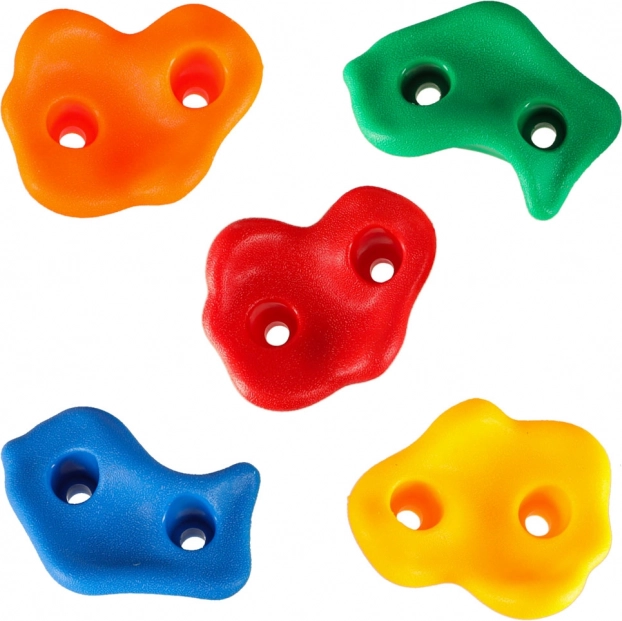 Prises d'escalade colorées pour enfants 20 pcs avec vis