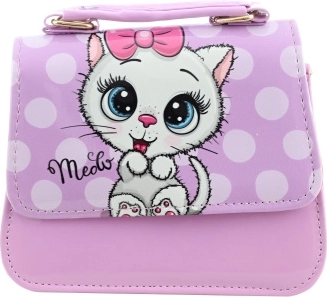Sac joyeux avec petit chat