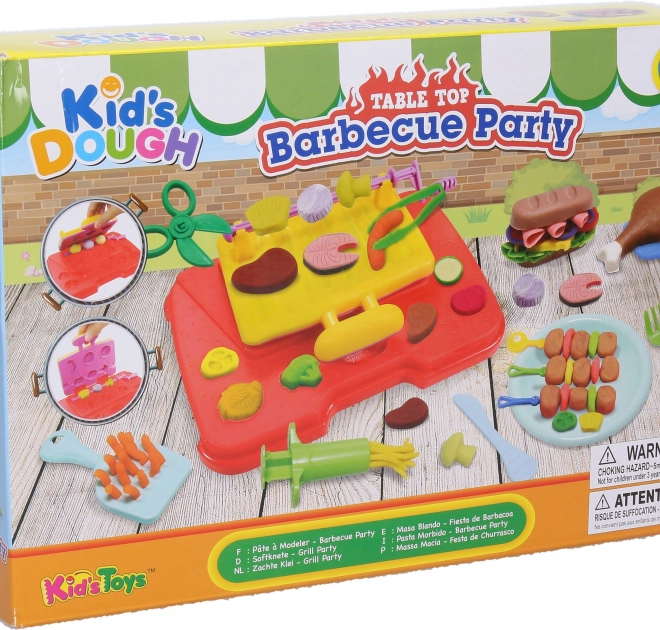 Pâte à modeler Ensemble artistique de préparation au barbecue