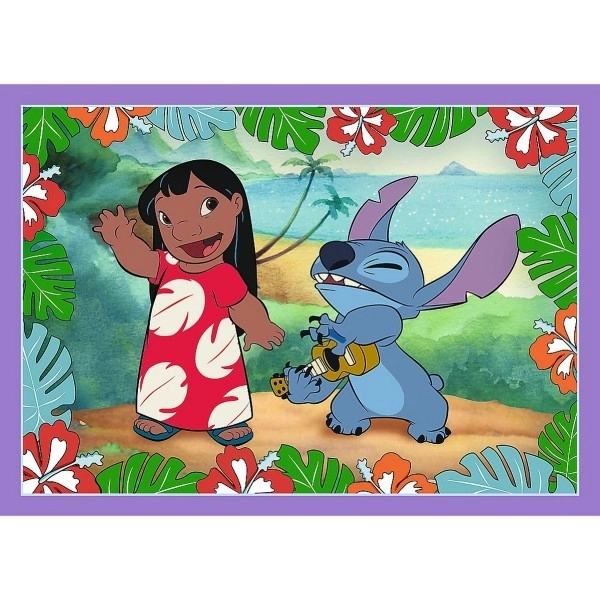 Puzzle Lilo & Stitch 4v1 Journée folle Trefl