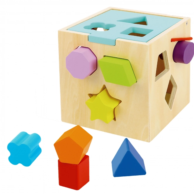 Cube en bois avec formes TOOKY TOY