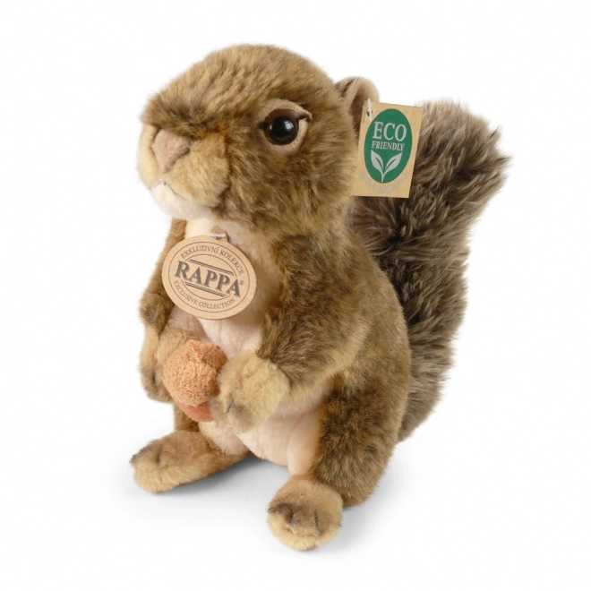 Écureuil en peluche avec noisette 20 cm ÉCOLOGIQUE