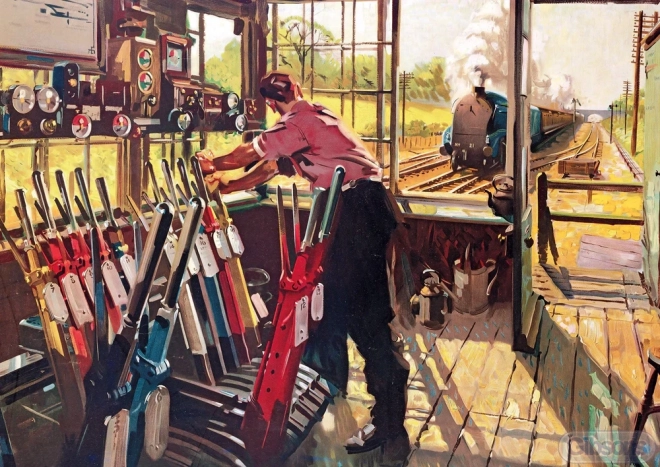 Puzzle Ranní šichta 500 pièces