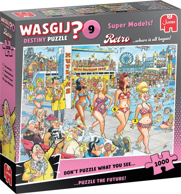 Wasgij Destiny 9: Puzzle Super Modèles 1000 Pièces