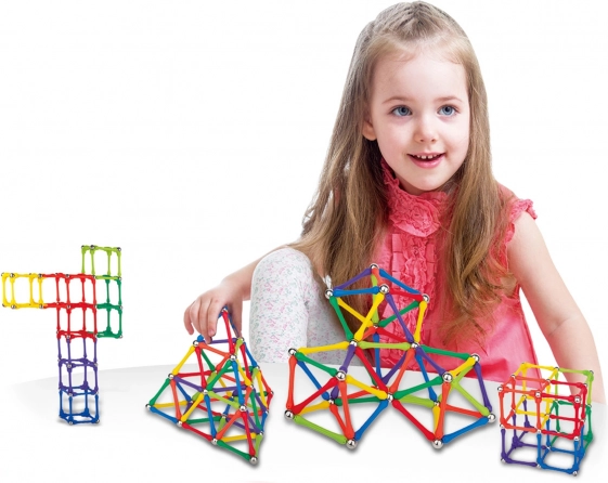 Blocs de construction magnétiques Woopie Puzzle créatif 180 pcs