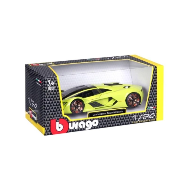 Bburago 1:24 Lamborghini Terzo Millenio Vert