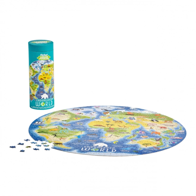 Puzzle circulaire Ridley's Games Monde en Danger 1000 pièces