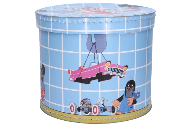Boîte ronde avec Krtek