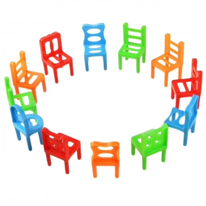Jeu d'adresse Woopie Chaises en Équilibre