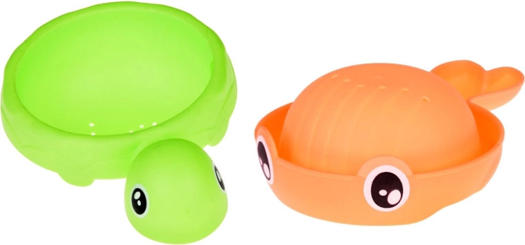 Gobelets en forme de tortue et de poisson