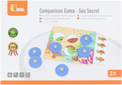 VIGA jeu de comparaison trouve les différences – animaux marins