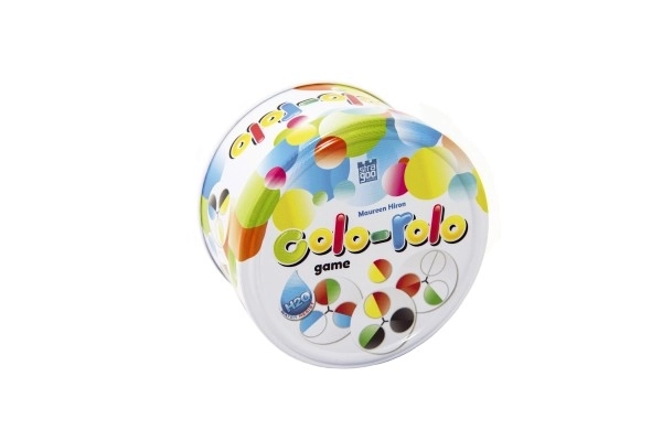 Jeu de société Colo-rolo dans une boîte en métal