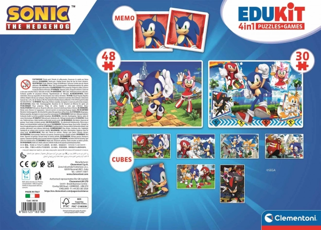 Set éducatif Sonic