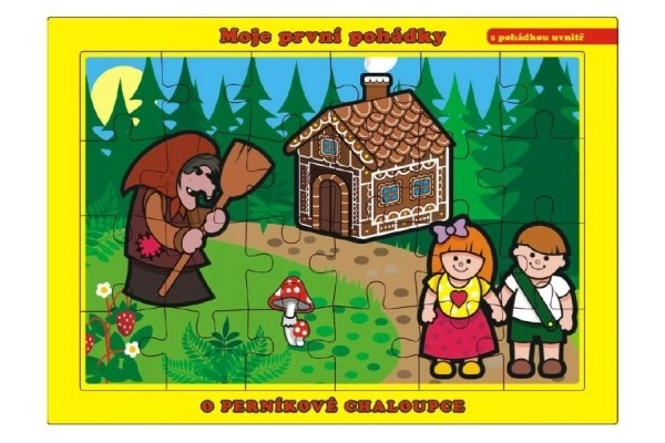 Puzzle Maison en pain d'épices 24 pièces