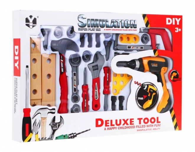 Kit pour bricoleurs + tournevis interactif - 26 pièces