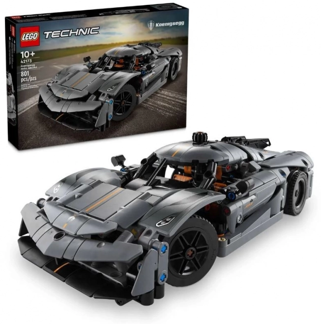 LEGO Technic 42173 Hypercar Gris Koenigsegg Jesko Absolut