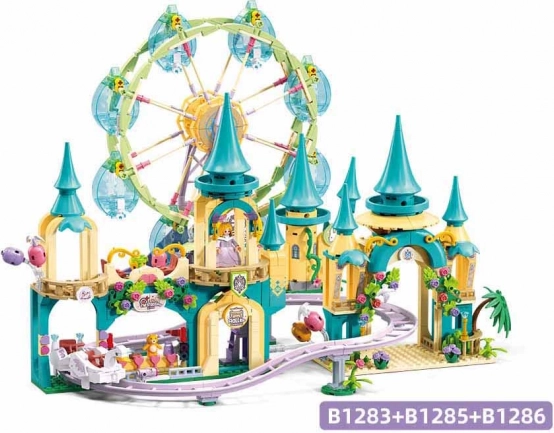Sluban Metropolis grande roue construction