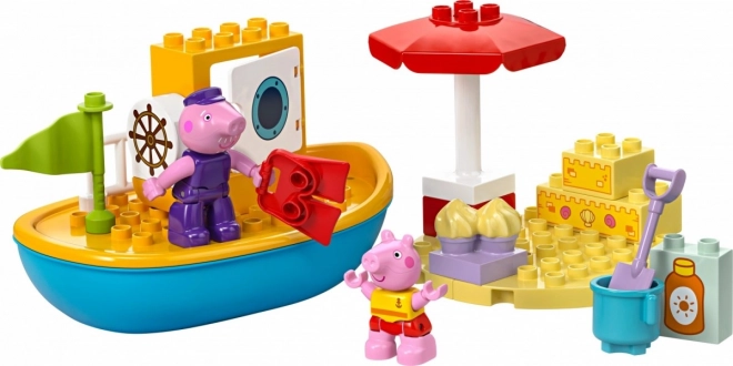 LEGO DUPLO 10432 Peppa Pig Peppa et l'excursion en bateau