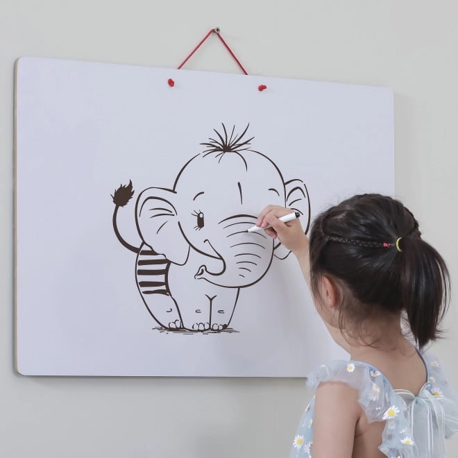 Viga 2v1 tableau éducatif avec carte magnétique du monde Montessori