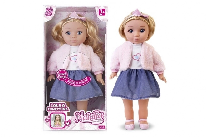 Poupée fonctionnelle Natalia 36 cm