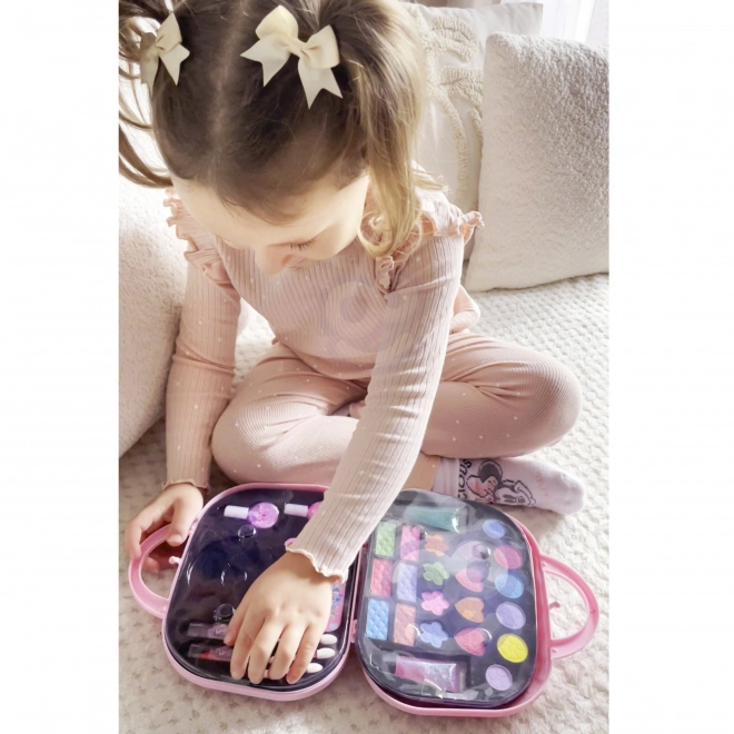 Woopie Art&Fun ensemble cosmétique pour enfants dans une trousse cosmétique