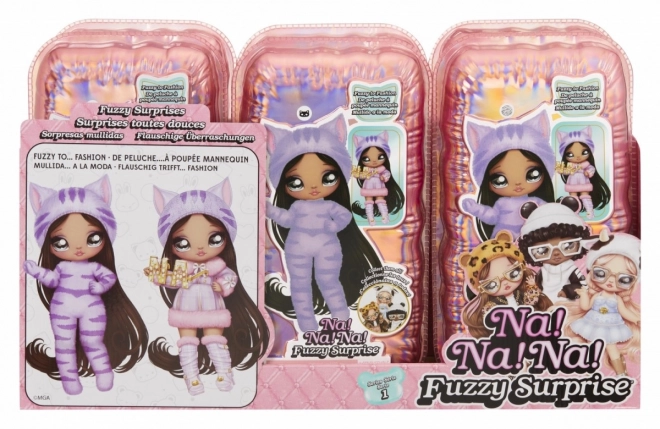 Na! Na! Na! Fille Tigre Joli Surprise Duveteuse