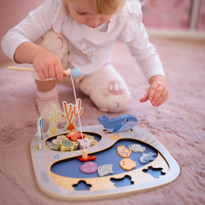 Jouet de pêche Tooky Toy Montessori