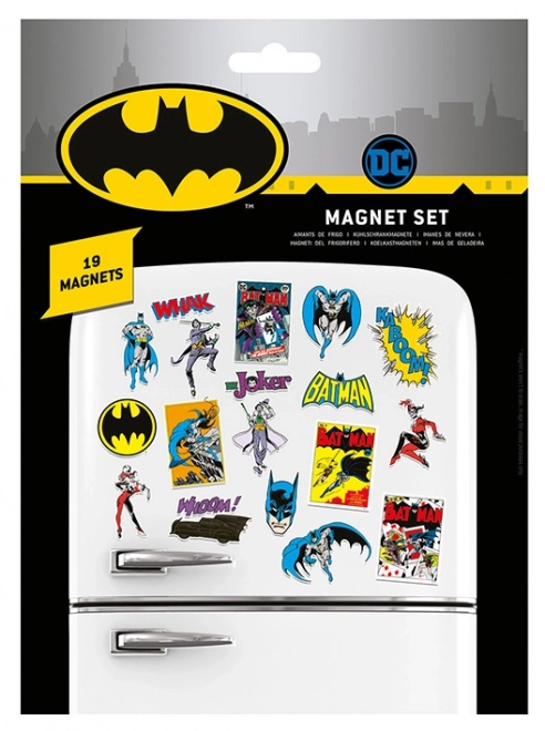 ensemble de magnets DC Comics - Batman
