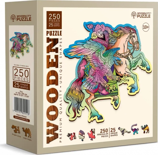 Puzzle en bois Cheval et Aigle 250 pièces