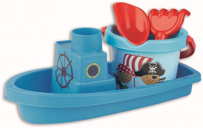 Androni ensemble de plage pirates avec bateau