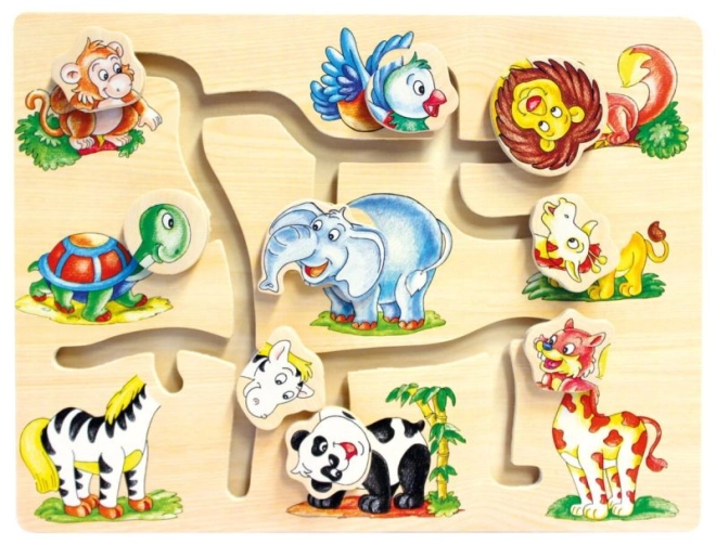 Découverte des animaux par le jeu