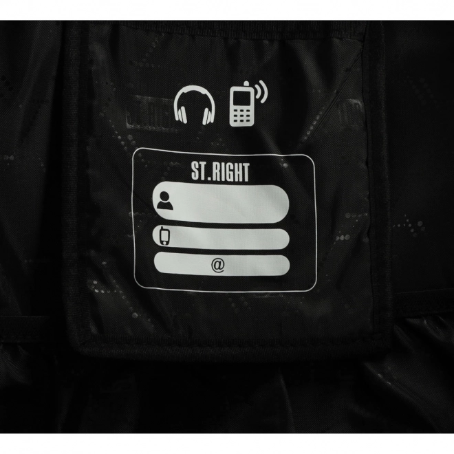 Sac à dos scolaire St. Right 25L noir