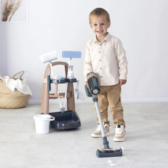 Chariot de ménage pour enfant avec aspirateur Rowenta