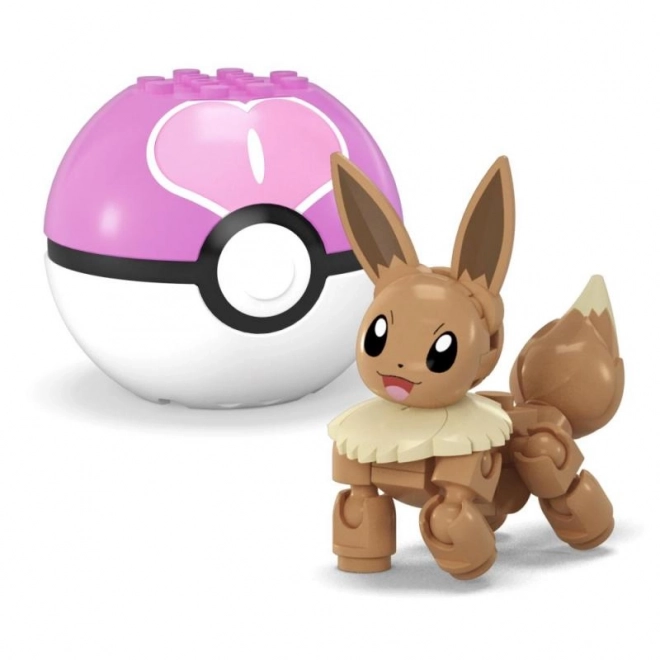Méga Pokémon Pokéball ensemble 2 pcs Salamèche et Évoli