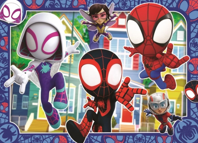 Puzzle Ravensburger Spidey et ses fantastiques amis 4x42 pièces