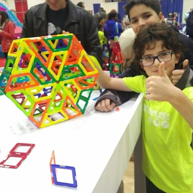 Jeu de construction magnétique GeoSmart GeoSphere - 31 pièces