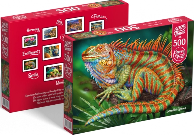 Cherry Pazzi Puzzle Incroyable Iguane 500 Pièces