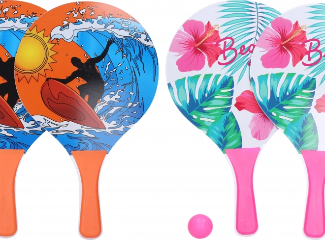 Tennis de plage avec motif stylé
