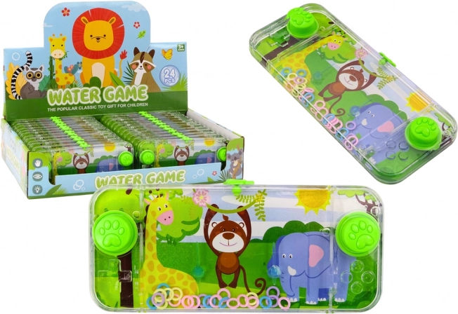 Console de jeu d’adresse aquatique Singe vert Girafe Safari