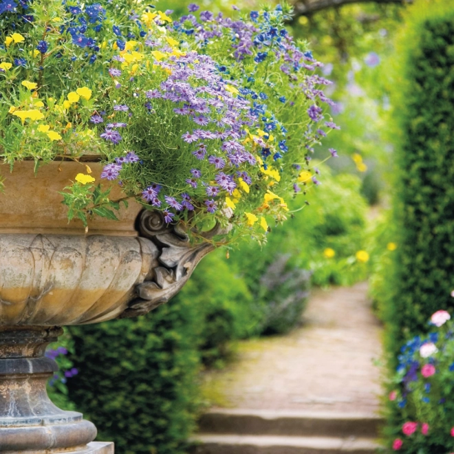 CALENDRIER DE NOTIQUES Jardins 2025, 30 x 30 cm