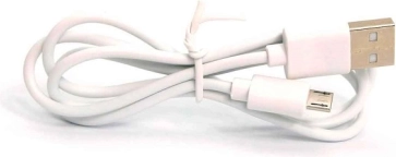 Recharge USB avec câble inclus