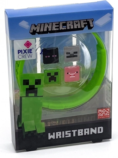 Bracelet réglable vert Pixie Crew & Minecraft