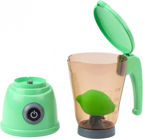 Mixeur Électrique pour Enfants avec Fruits et Tasse - Vert