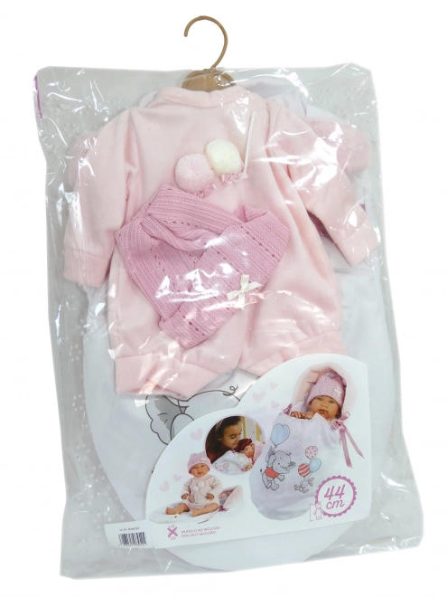 Llorens M844-52 tenue pour poupée bébé NEW BORN taille 43-44 cm