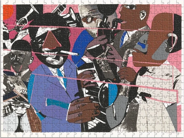 Puzzle double face Romare Bearden x DreamYard 500 pièces