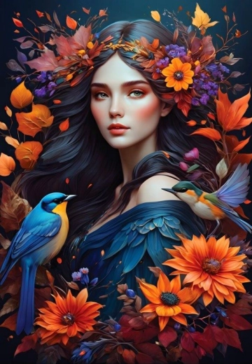 Puzzle Meliae 1000 pièces Bluebird
